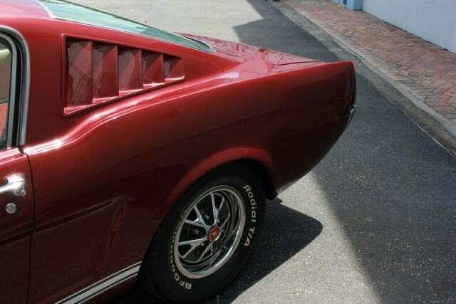 1966 Burgundy Ford Mustang Fastback