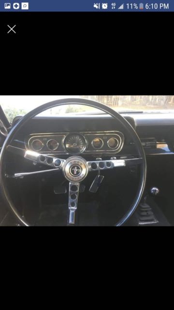 1966 Red Ford Mustang Coupe