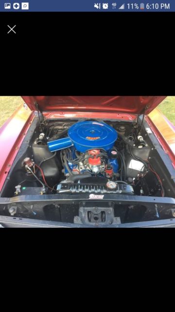 1966 Red Ford Mustang Coupe