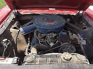 1966 Red Ford Mustang Coupe