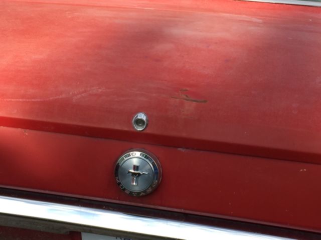 1966 Red Ford Mustang Coupe