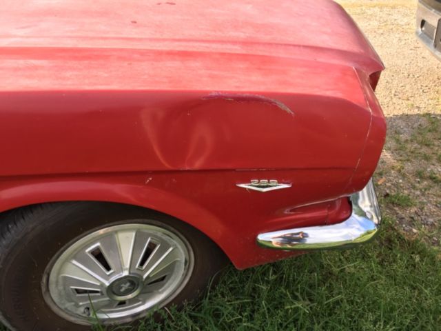 1966 Red Ford Mustang Coupe