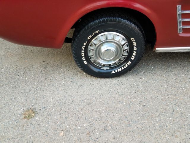 1966 Burgundy Ford Mustang Coupe