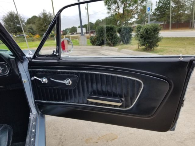 1966 Blue Ford Mustang