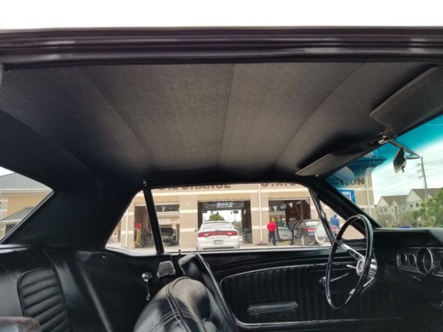 1966 Blue Ford Mustang