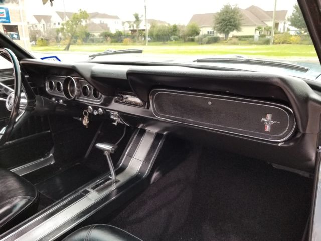 1966 Blue Ford Mustang