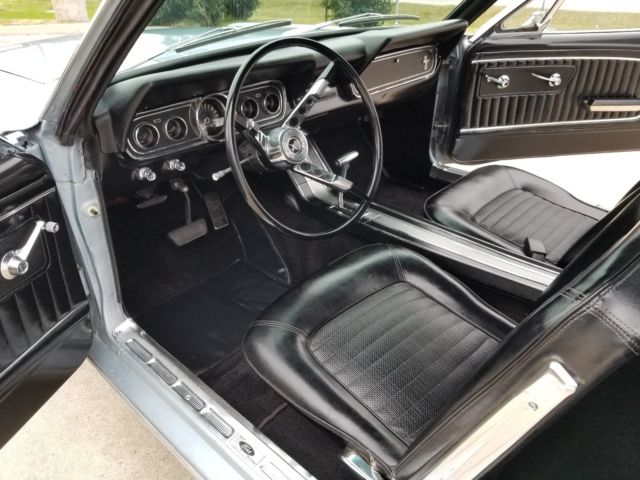 1966 Blue Ford Mustang