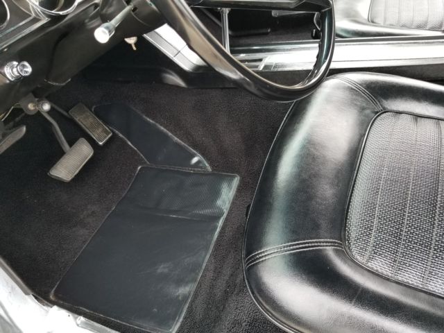 1966 Blue Ford Mustang