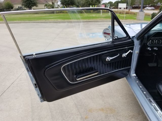 1966 Blue Ford Mustang