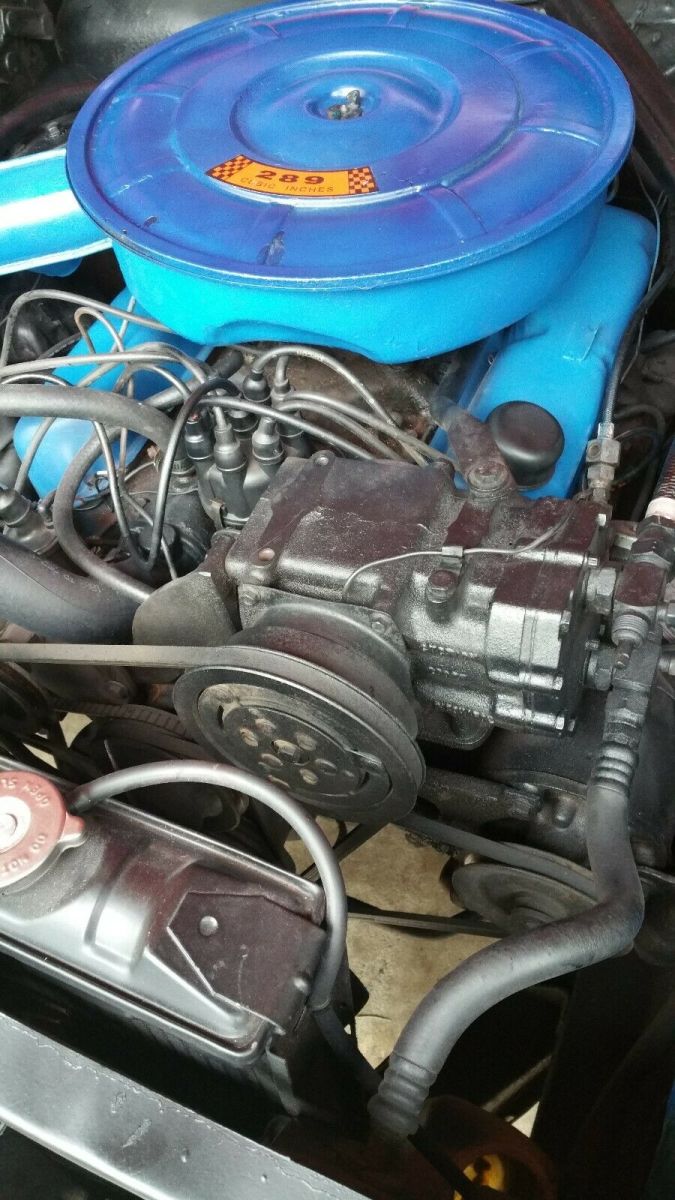 1966 Red Ford Mustang Coupe