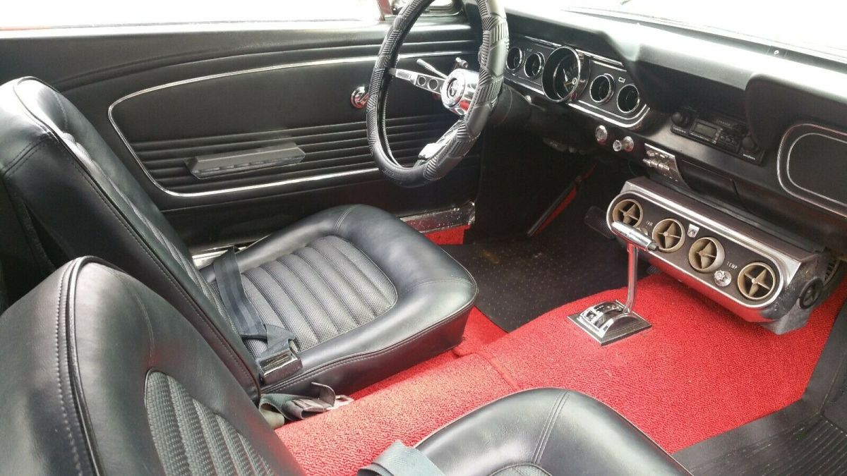 1966 Red Ford Mustang Coupe