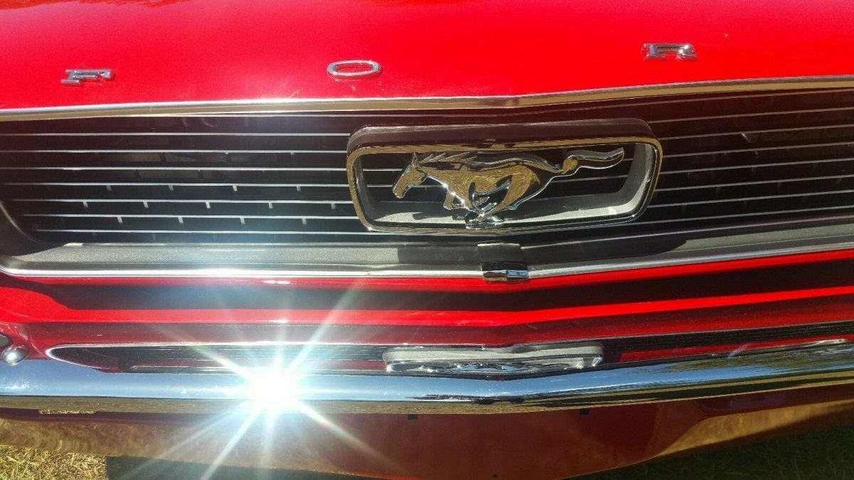 1966 Red Ford Mustang Coupe