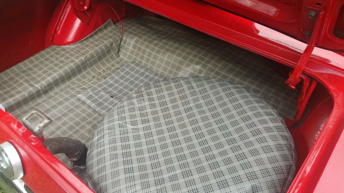 1966 Red Ford Mustang Coupe