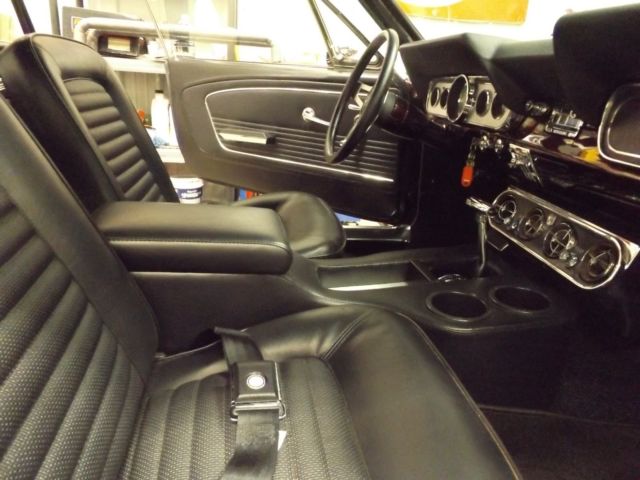 1966 Dark Black Cherry Ford Mustang Coupe