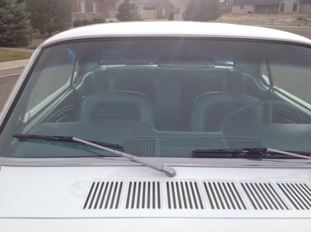 1966 White Ford Mustang Coupe