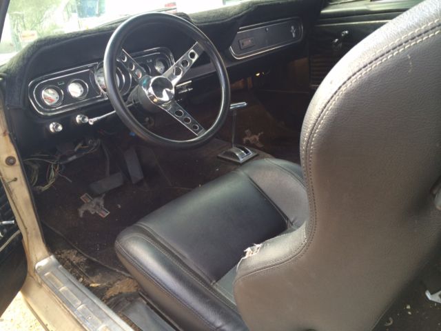 1966 Yellow Ford Mustang Coupe