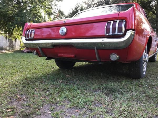 1966 Red Ford Mustang Coupe