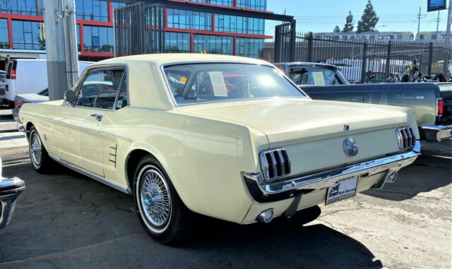 1966 Yellow Ford Mustang Coupe