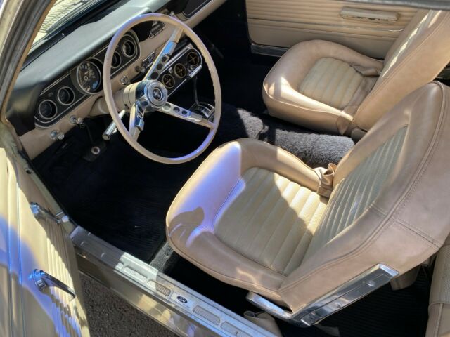 1966 Yellow Ford Mustang Coupe