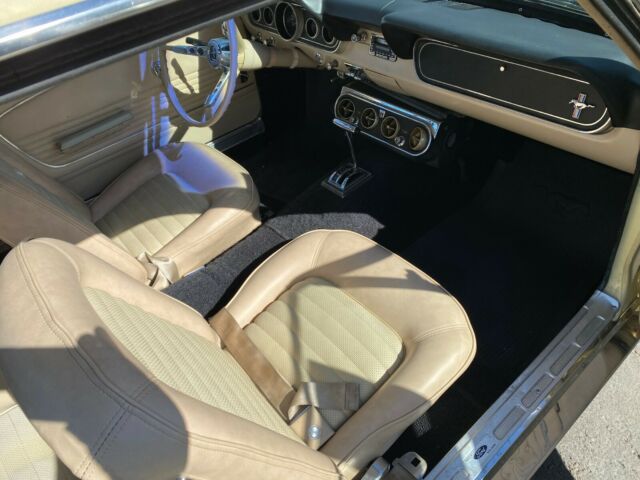 1966 Yellow Ford Mustang Coupe