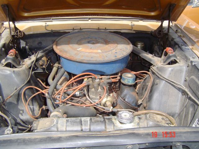 1966 Gold Ford Mustang Coupe