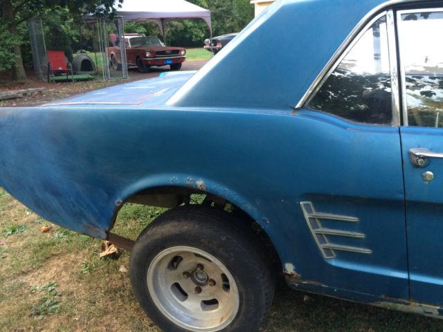 1966 Black Ford Mustang Coupe