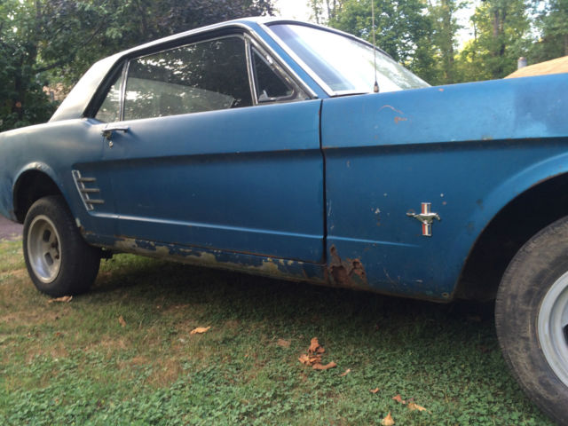 1966 Black Ford Mustang Coupe
