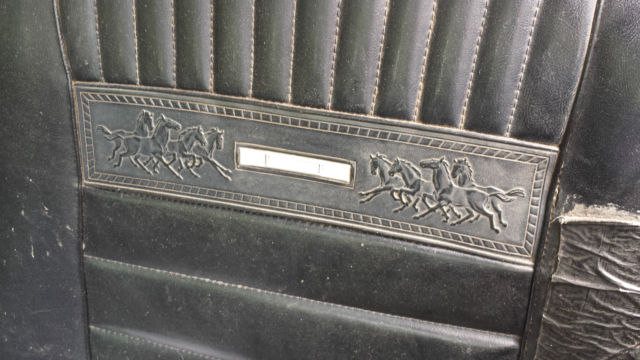 1966 Red Ford Mustang