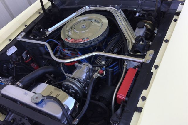 1966 Yellow Ford Mustang 2DSD