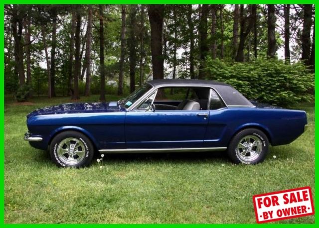 1966 Blue Ford Mustang Coupe