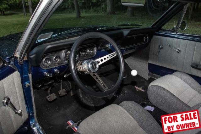 1966 Blue Ford Mustang Coupe