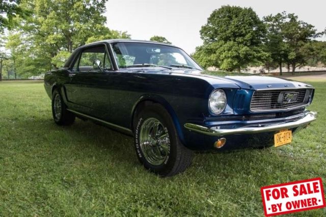 1966 Blue Ford Mustang Coupe