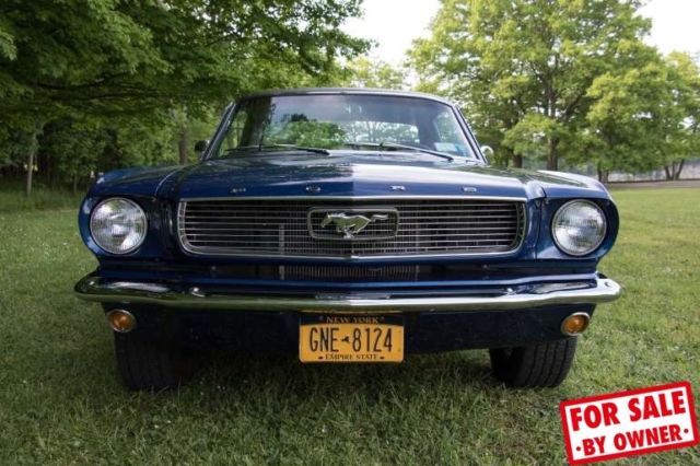 1966 Blue Ford Mustang Coupe