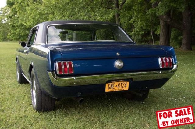 1966 Blue Ford Mustang Coupe