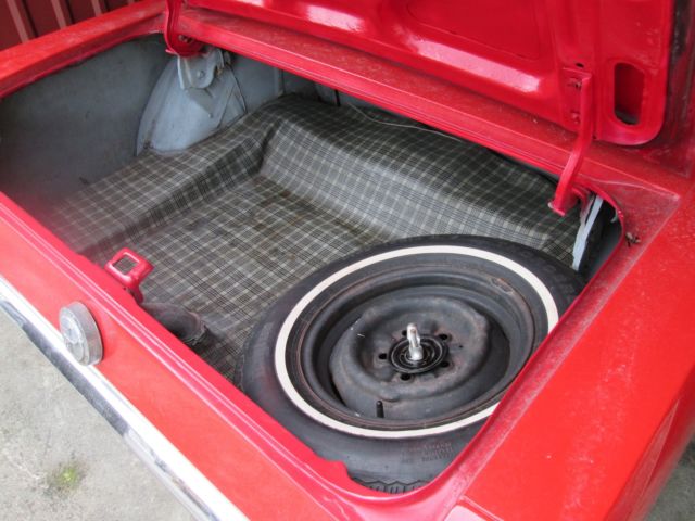1966 Red Ford Mustang Coupe