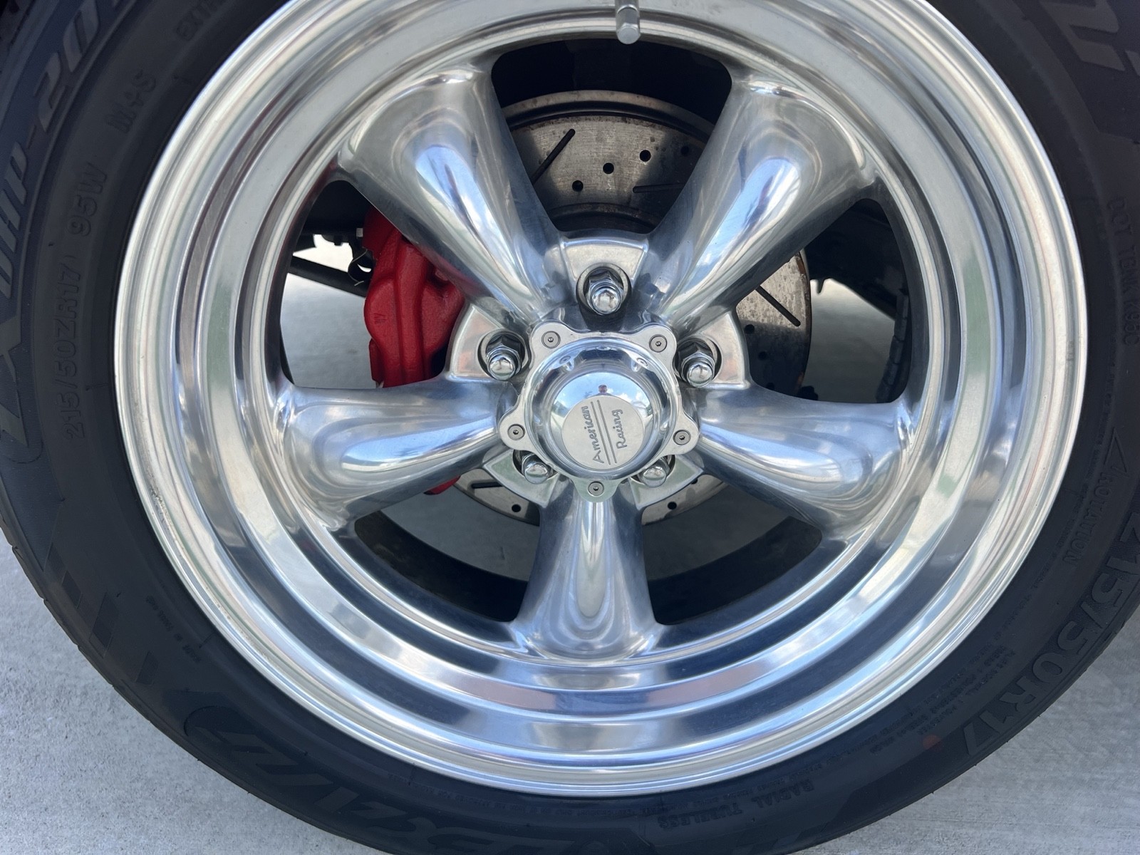 1966 Red Ford Mustang --