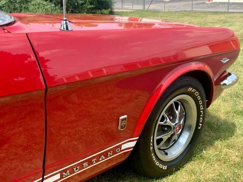1966 Red Ford Mustang Convertible