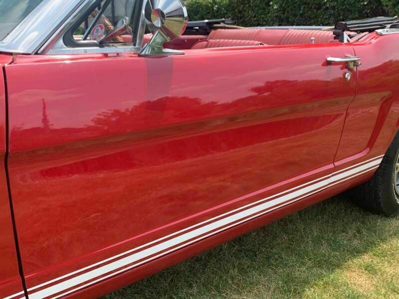 1966 Red Ford Mustang Convertible