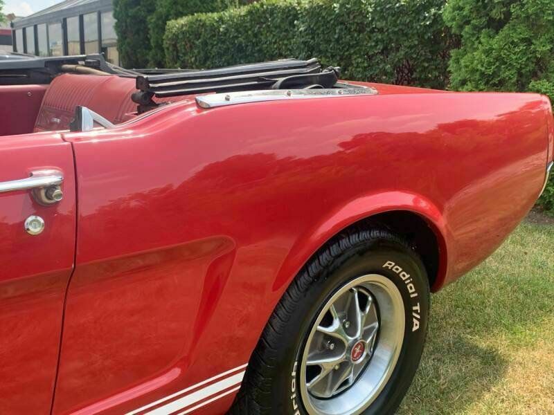 1966 Red Ford Mustang Convertible