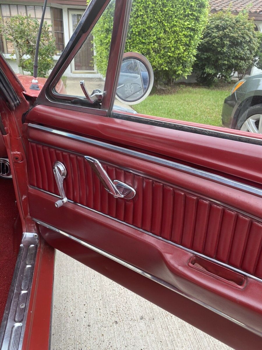 1966 Red Ford Mustang