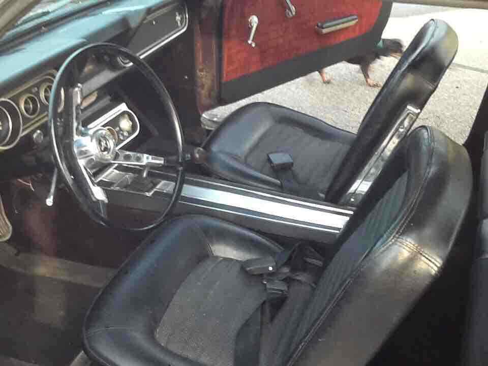 1966 Red Ford Mustang