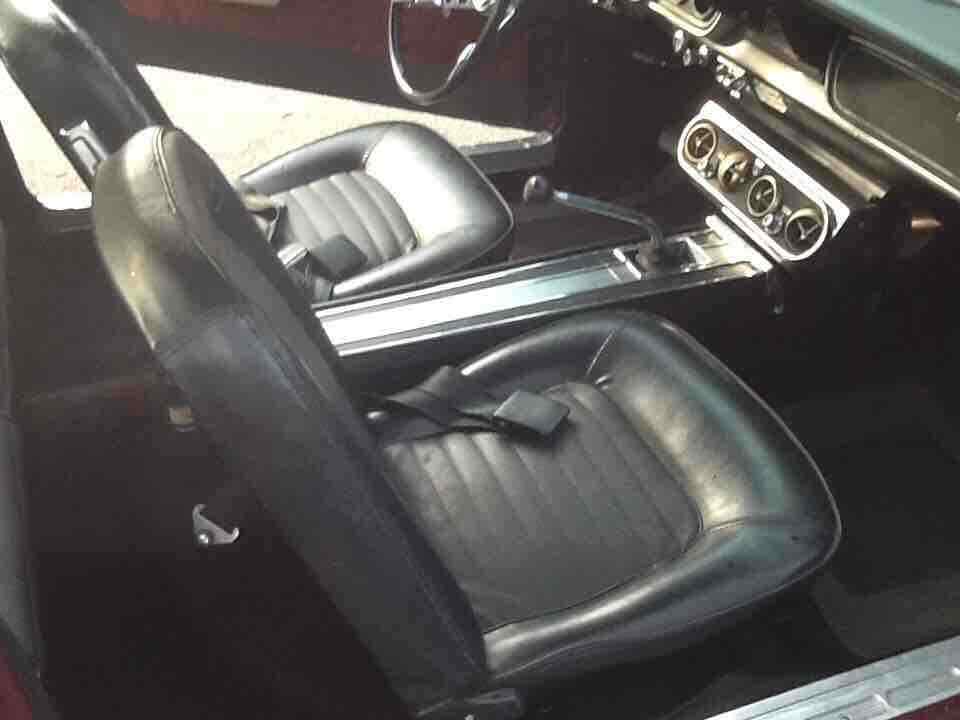 1966 Red Ford Mustang