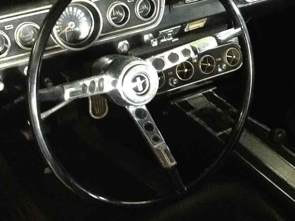 1966 Red Ford Mustang