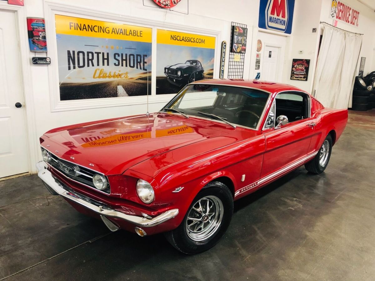 1966 Red Ford Mustang Fastback