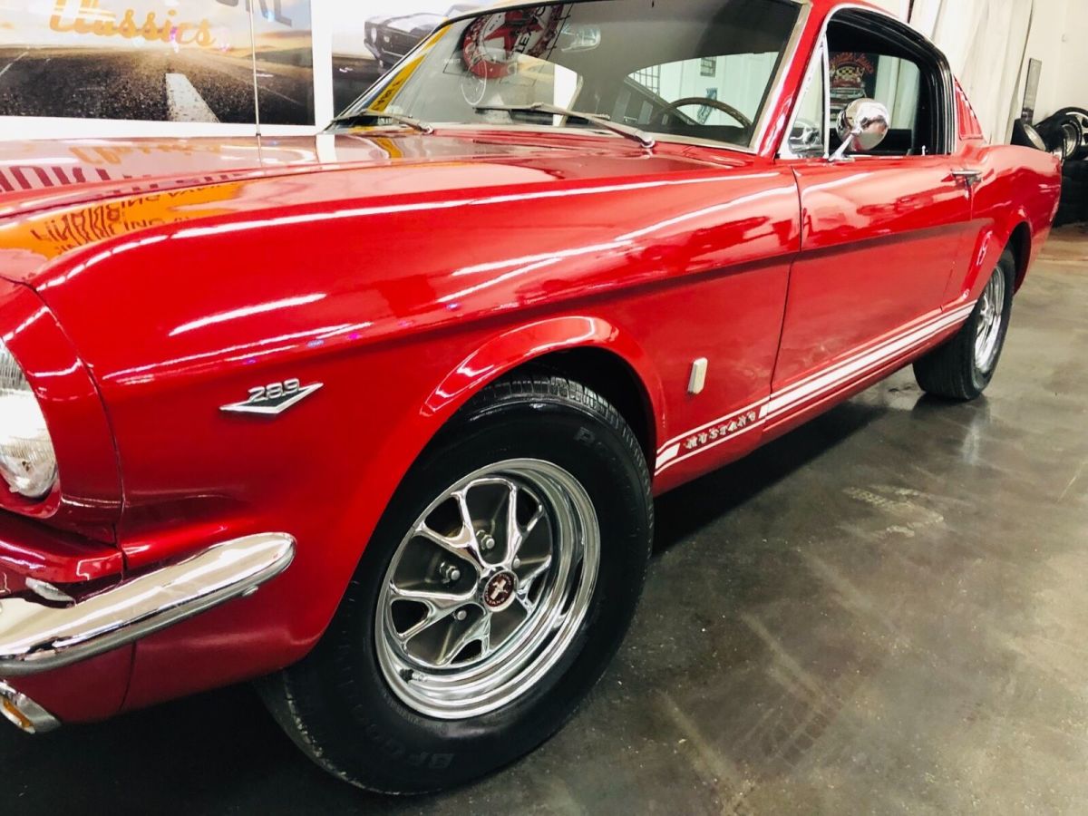 1966 Red Ford Mustang Fastback