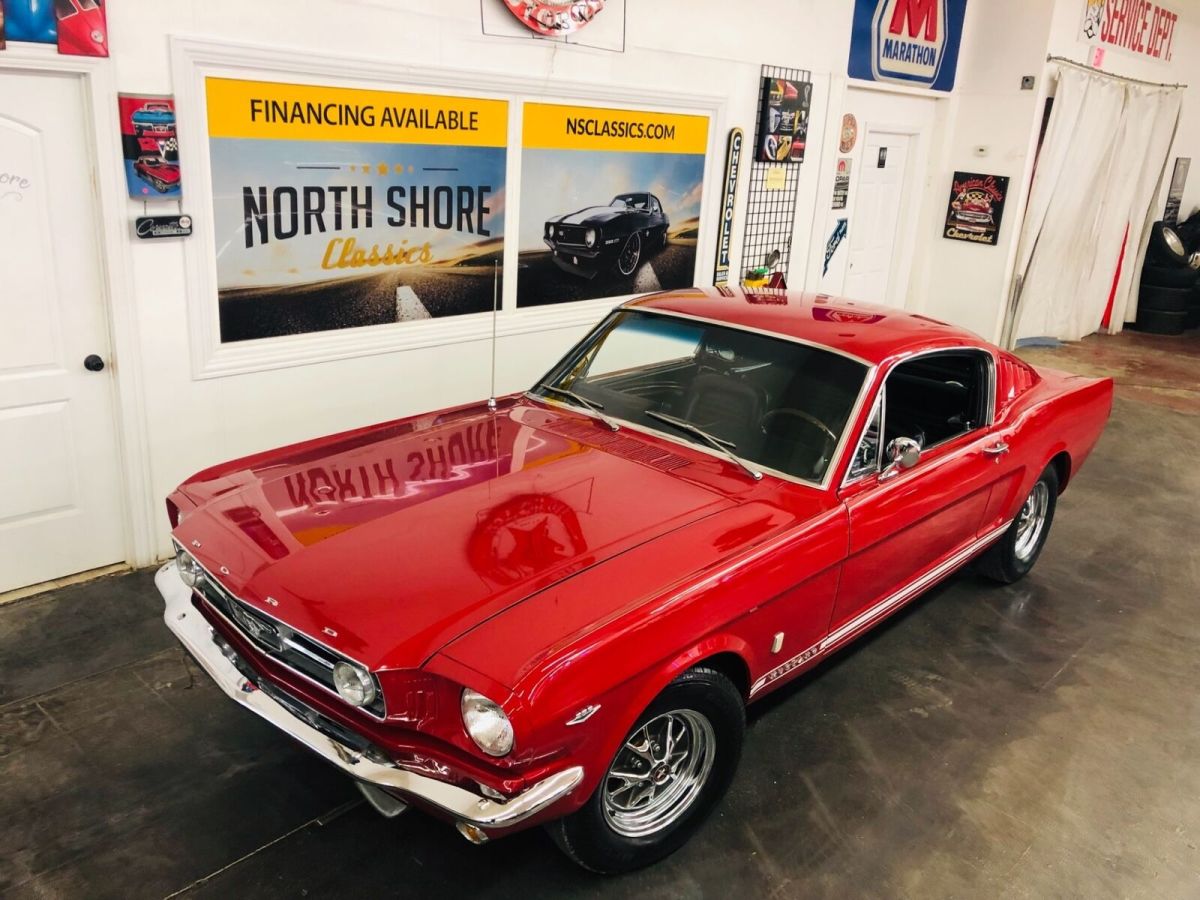1966 Red Ford Mustang Fastback