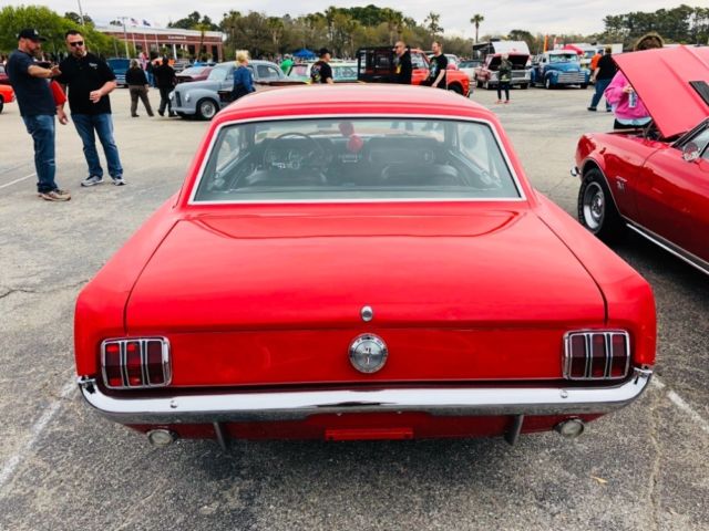 1966 Red Ford Mustang Coupe