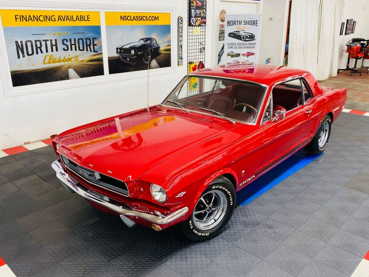 1966 Red Ford Mustang Coupe