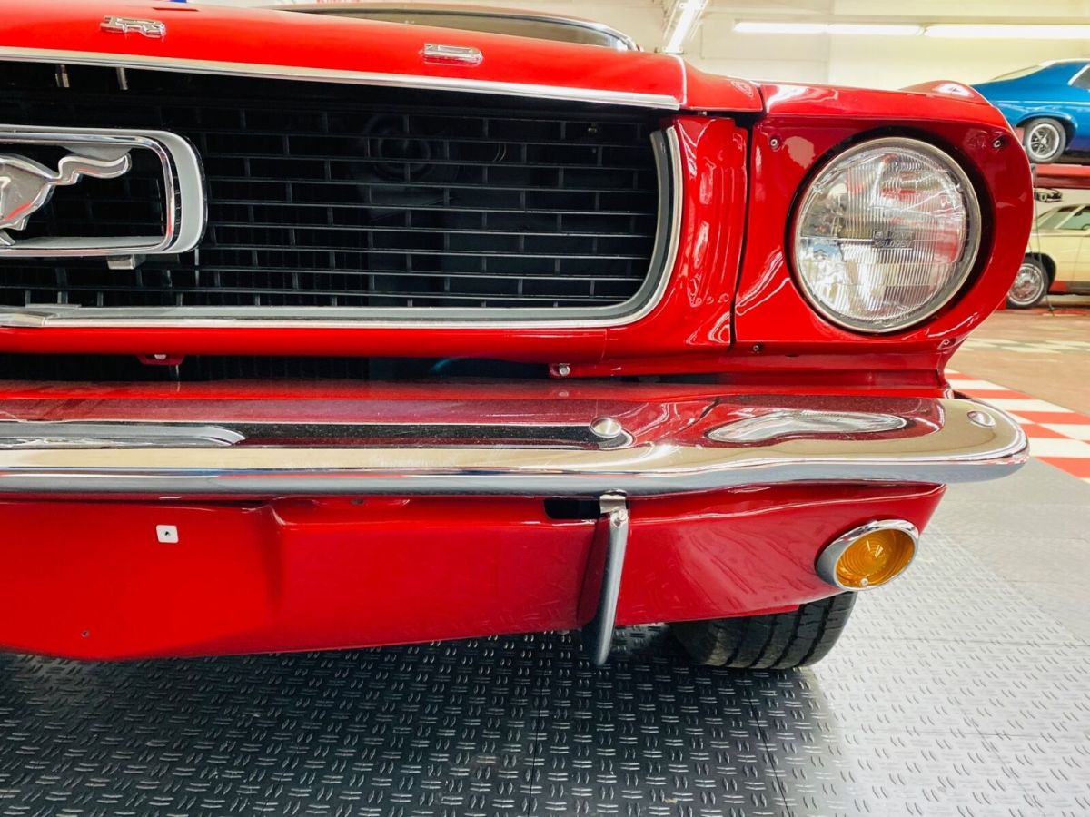 1966 Red Ford Mustang Coupe