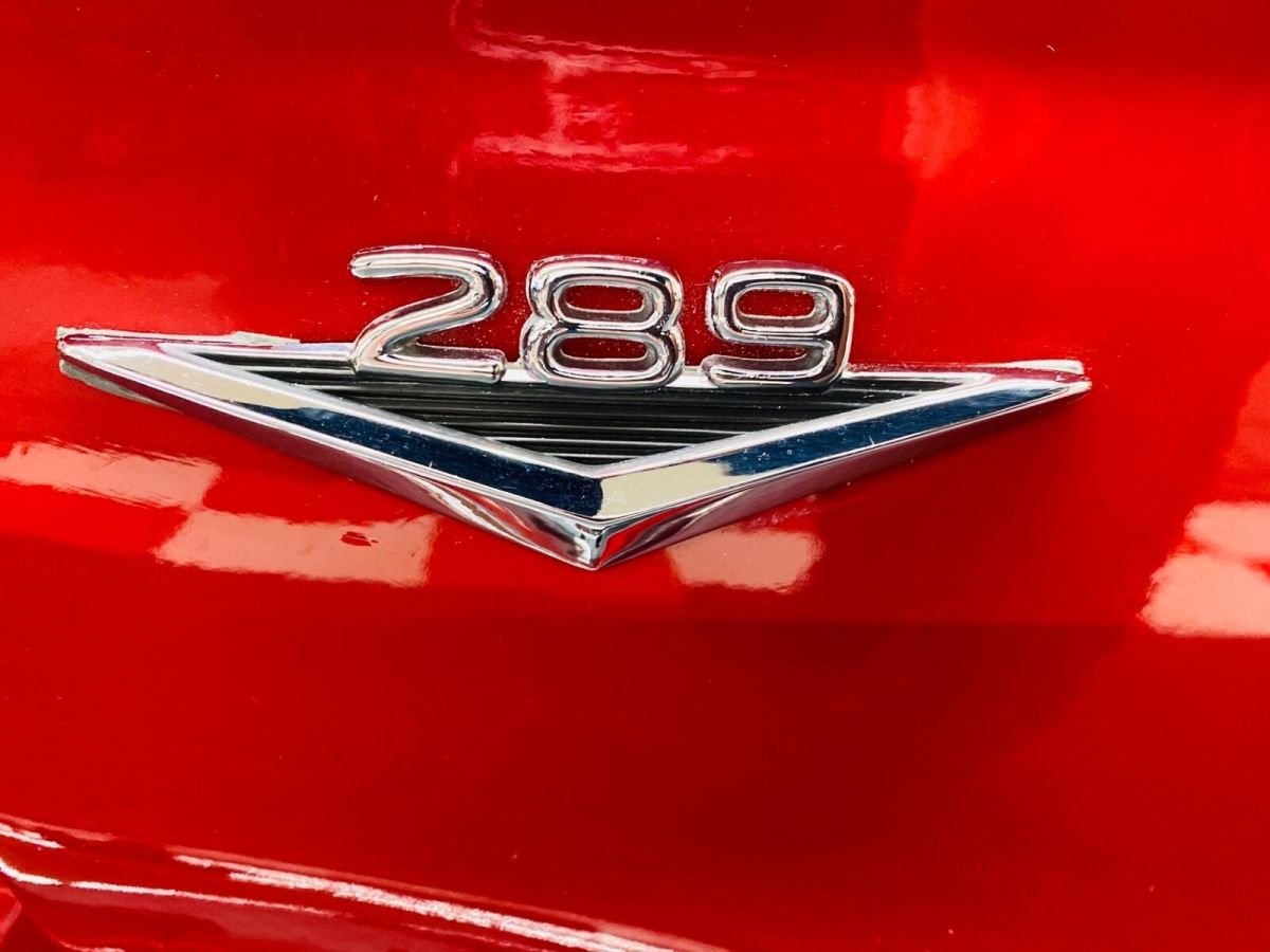 1966 Red Ford Mustang Coupe